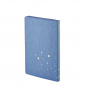 Preview: Nuuna, Notebook Surface M, Flex cover from smooth recyceld denim minidots pages, Sublime, blue Hologram effect, style